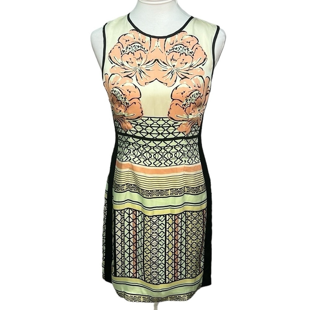 Skies Are Blue Silky Floral Dress